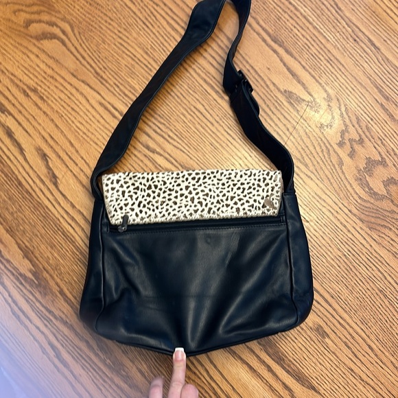 Genuine Cowhair Hide and Genuine Leather Purse - Picture 2 of 6